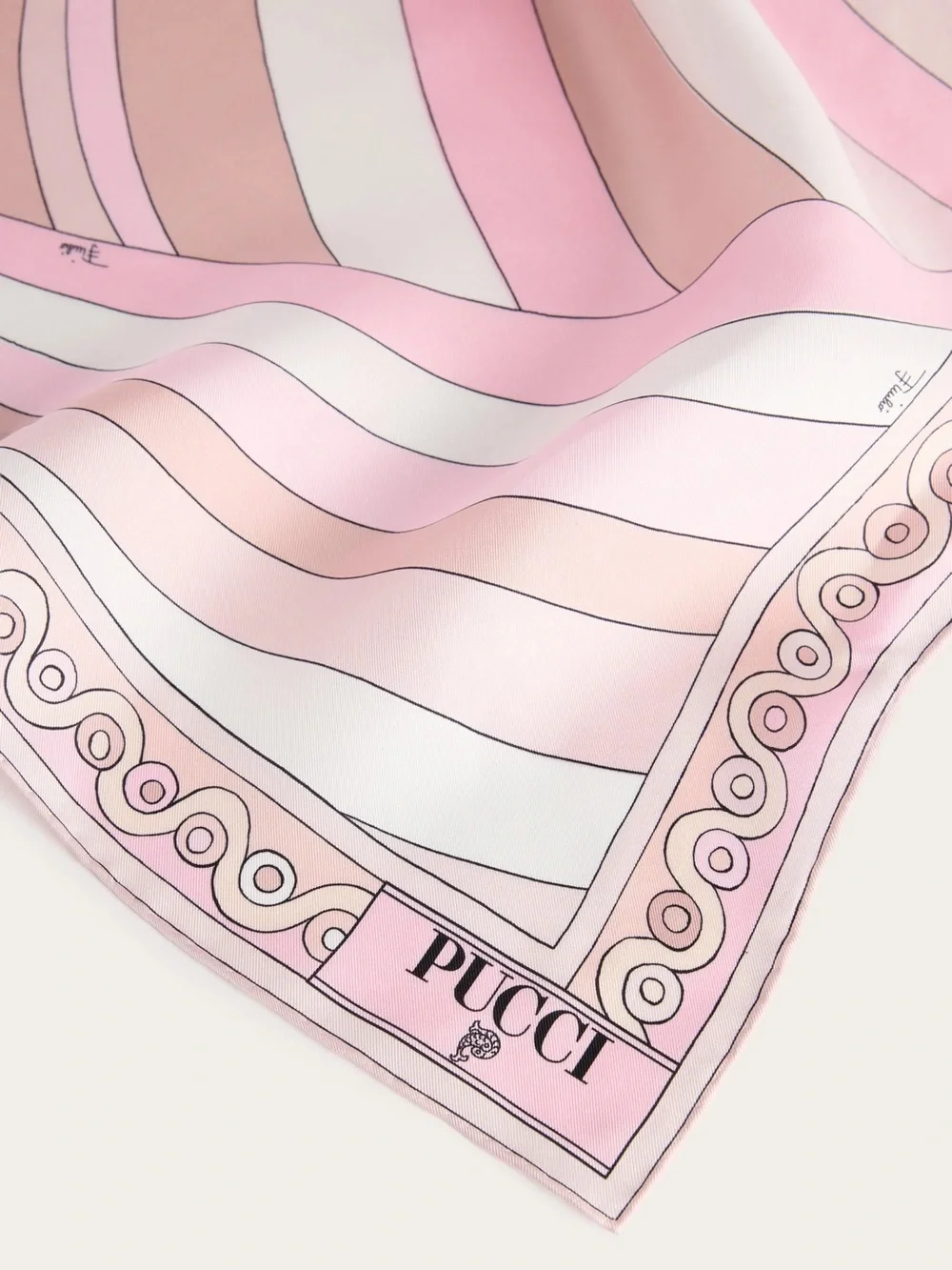 NEW PUCCI IRIDE PRINT SILK SCARF